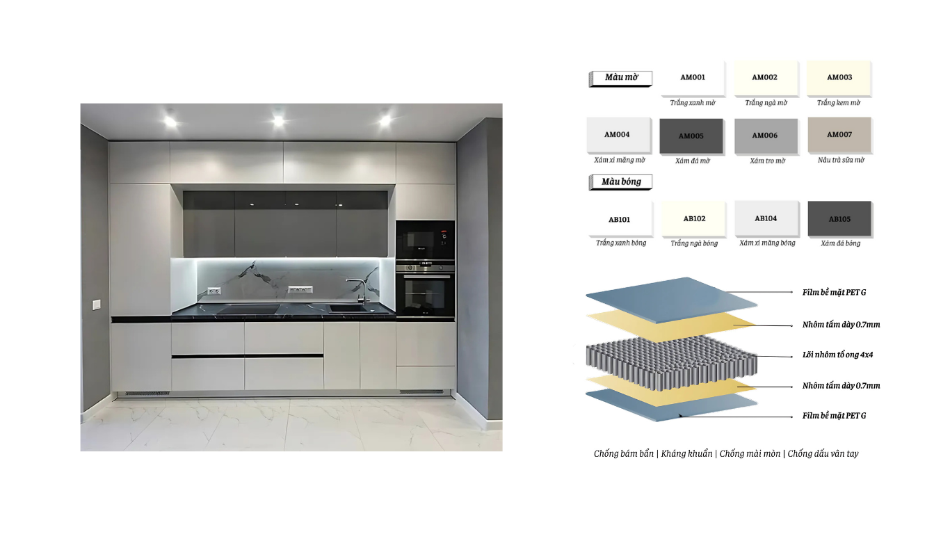 Cấu tạo nhôm tổ ong Alo House – Khác biệt từ bên trong