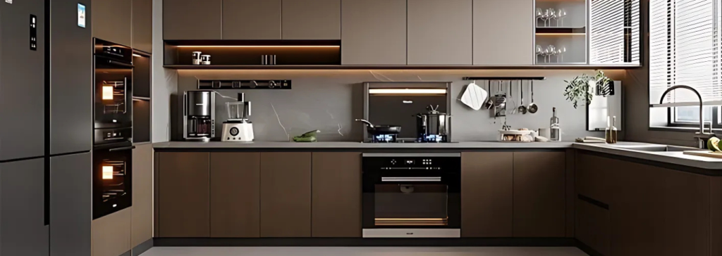 TỦ BẾP HIỆN ĐẠI BẮT ĐẦU TỪ LỰA CHỌN THÔNG MINH