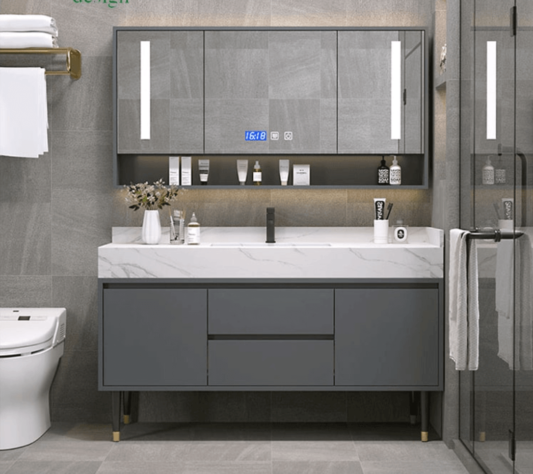 Tủ Lavabo nhôm tổ ong Alo House